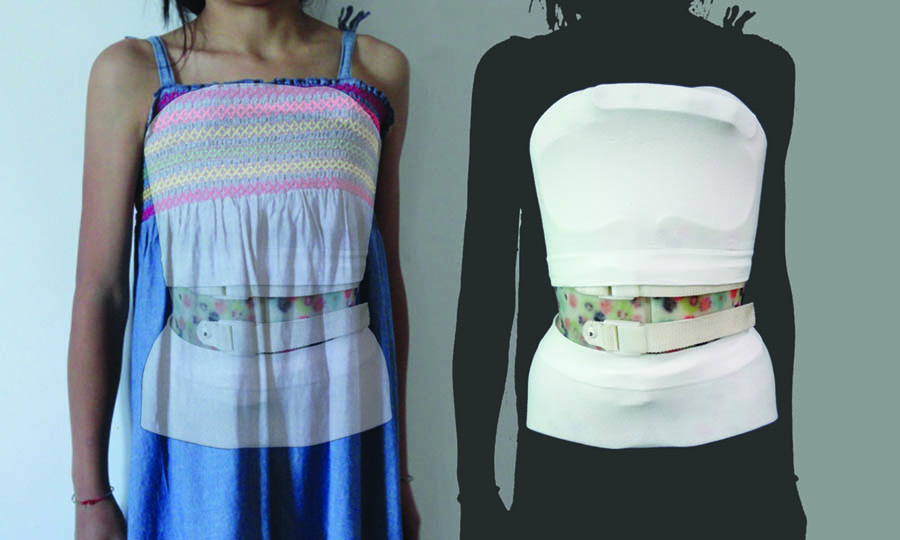 Maglia tubolare corsetto ortopedico